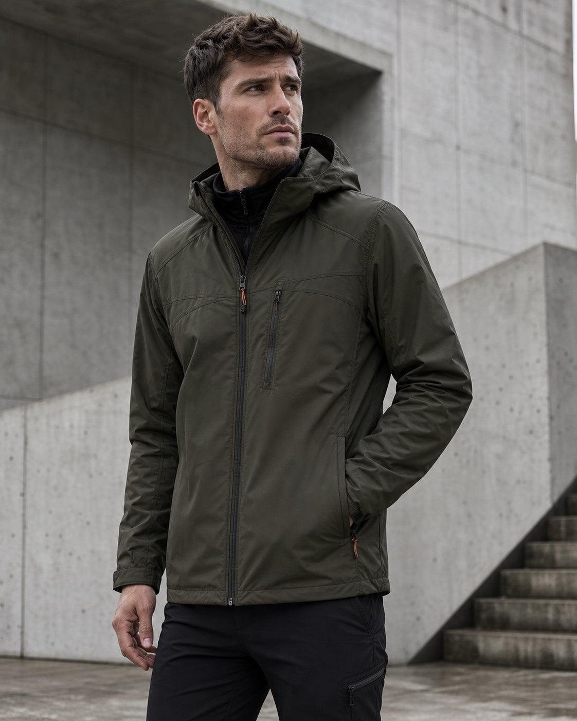 Caldavor technical outerwear detail