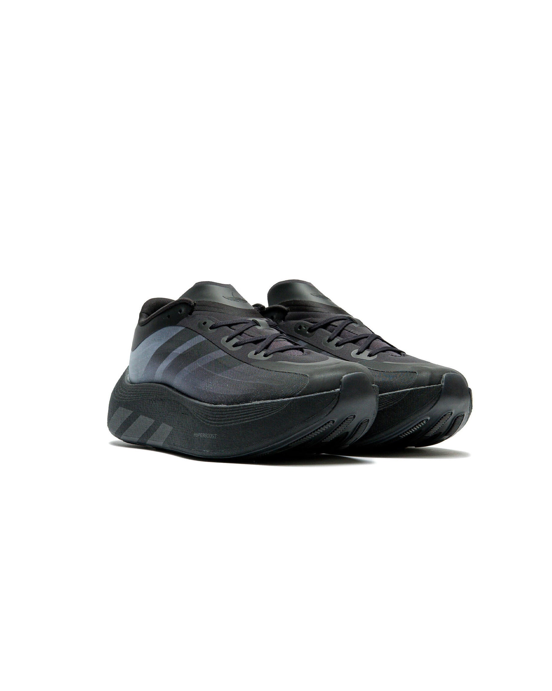 HyperBoost black and gray low-top sneaker - product view 3