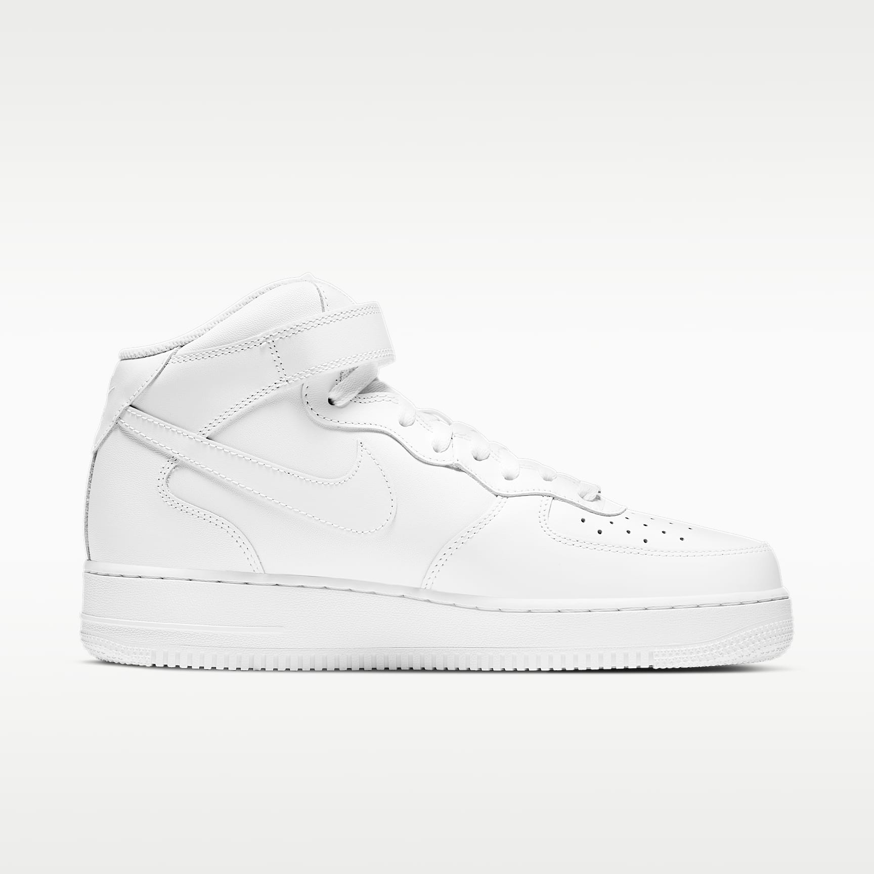 AF1 MID 07 white mid-top sneaker - product view 2