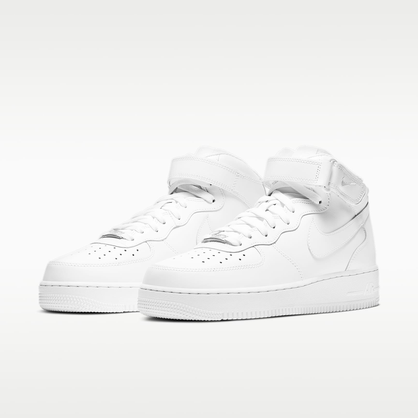 AF1 MID 07 white mid-top sneaker - product view 3