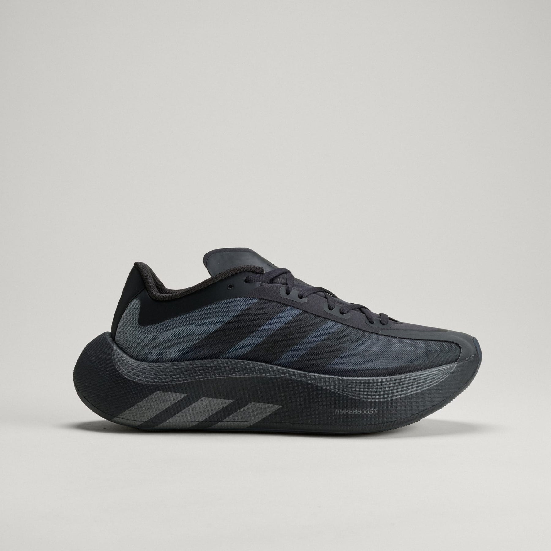 HyperBoost black and gray low-top sneaker - product view 7