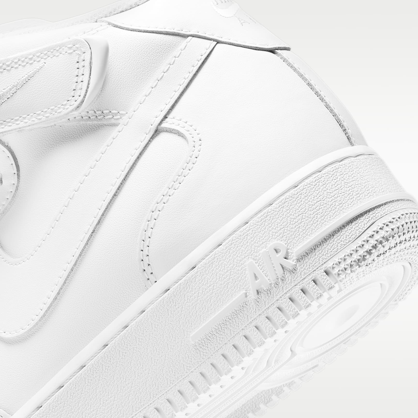 AF1 MID 07 white mid-top sneaker - product view 8