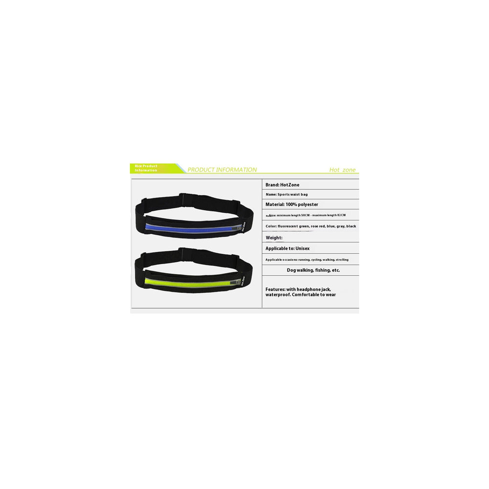 NightRun Waterproof Waist Pack