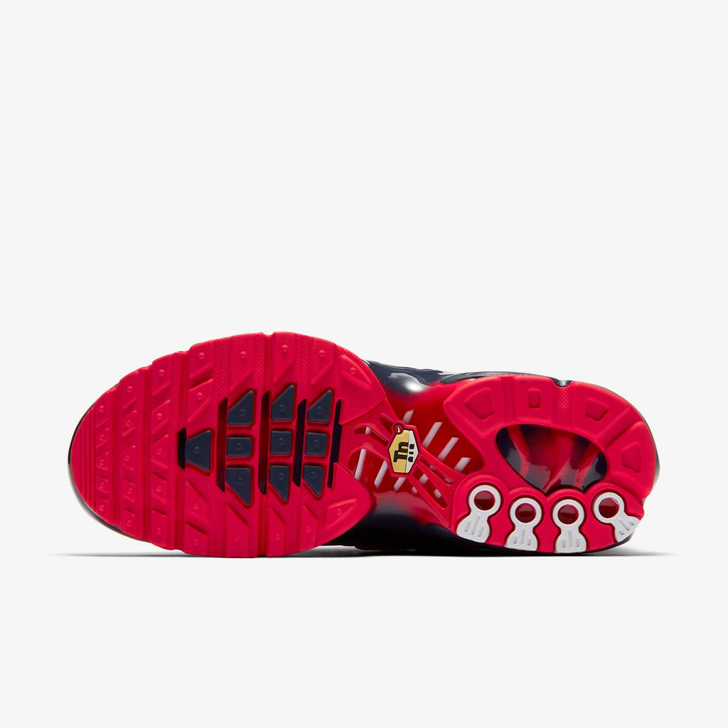 AM TN Red Blue - outsole view
